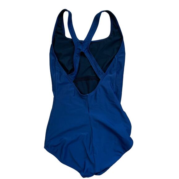 Speedo Women’s One Piece Swimsuit Navy Blue Unpadded size 6 - Picture 5 of 5